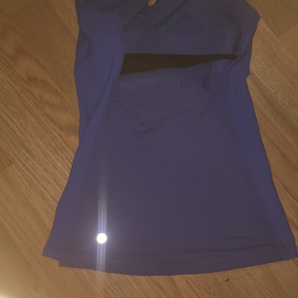 Royal Blue Lululemon workout top - Picture 5 of 5